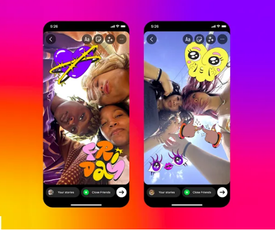 Instagram Introduces New Stickers and Enhancements to the 'Emoji Pong' Game