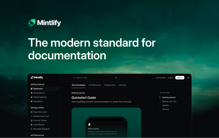 Mintlify is developing an advanced platform for creating software documentation.