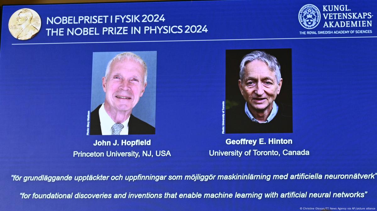 Geoff Hinton and John Hopfield have been awarded the Nobel Prize in Physics for their contributions to foundational AI.