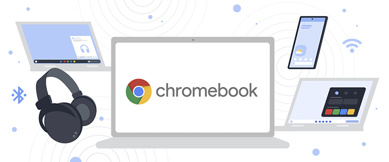 Google adds AI-powered features to Chromebook.