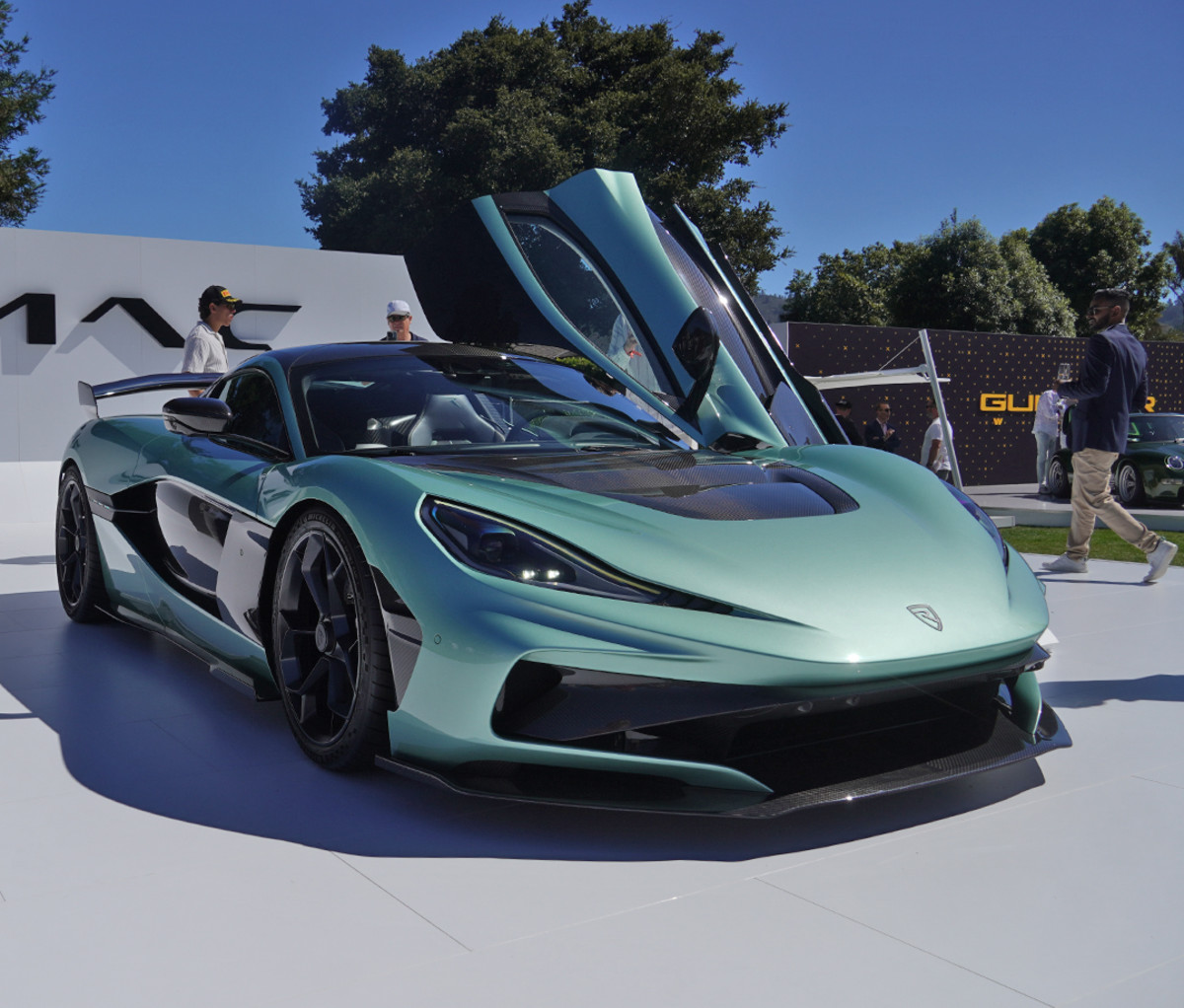 From a $2.5 million hypercar to a Spanish track-ready EV, here were the most interesting EVs at Monterey Car Week.