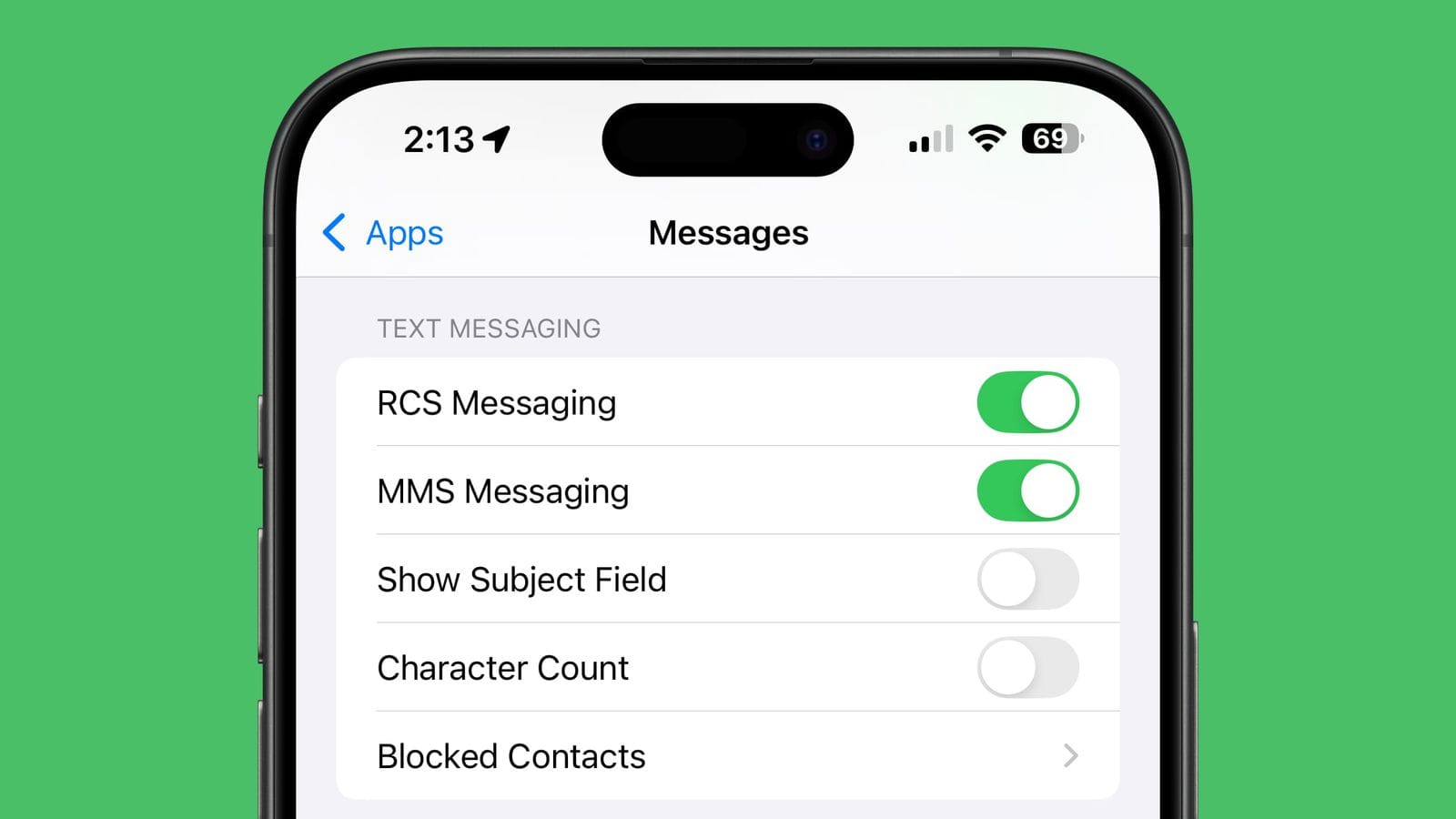 Apple has introduced support for RCS in the latest iOS 18 beta version.