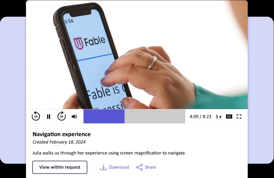 Fable expands its accessibility tools to include support for cognitive and hearing impairments, backed by a $25 million funding round.