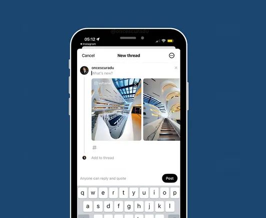 Threads is Testing an Updated Link Preview Display for Instagram Posts.