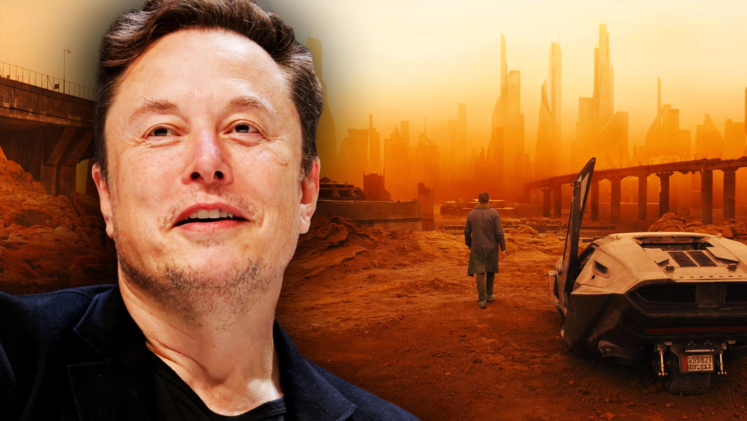 The producer of 'Blade Runner 2049' has accused Elon Musk and Tesla of bypassing copyright laws by using AI-generated imagery.