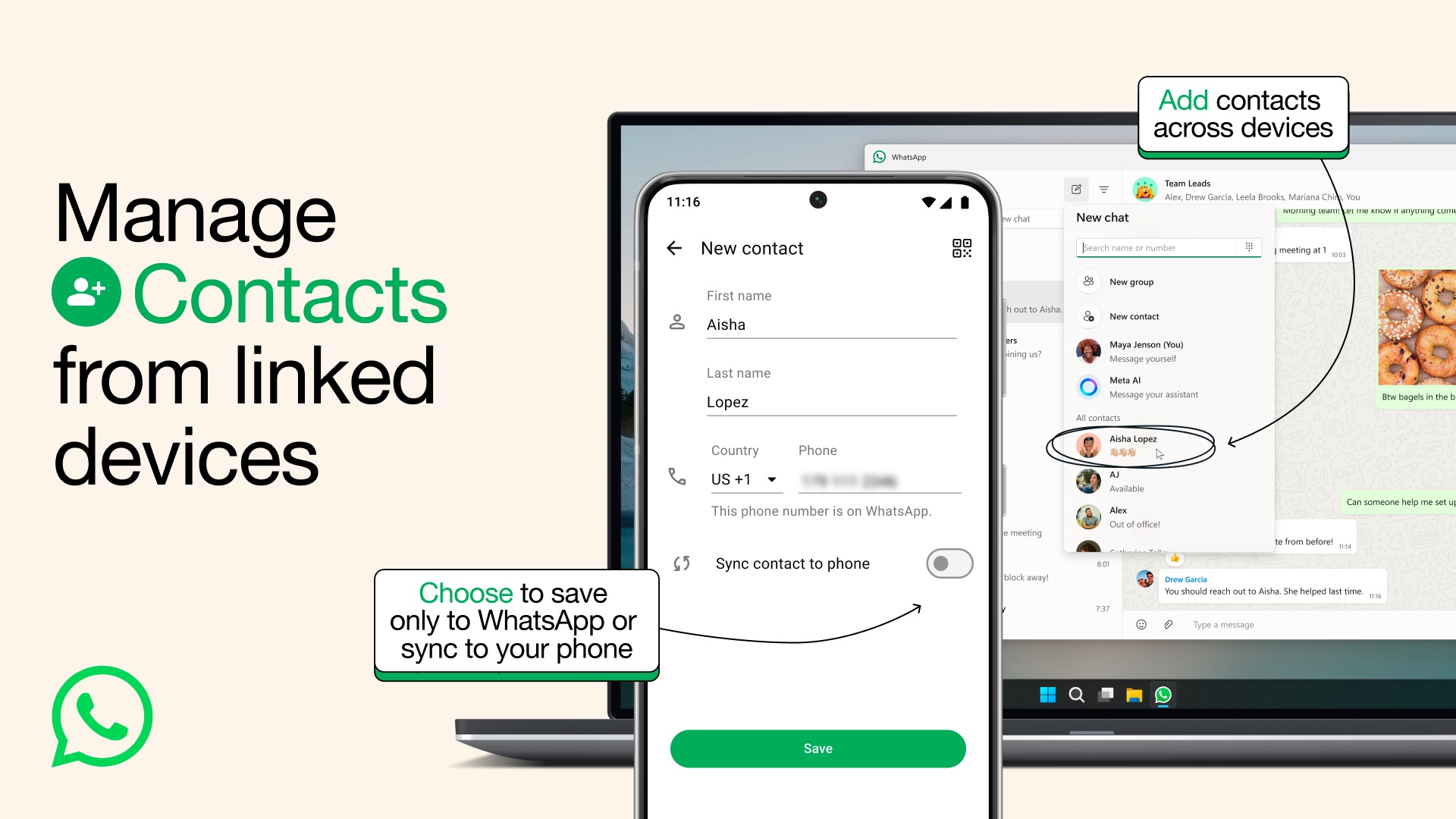 WhatsApp Introduces New Features for Managing Your Contacts.