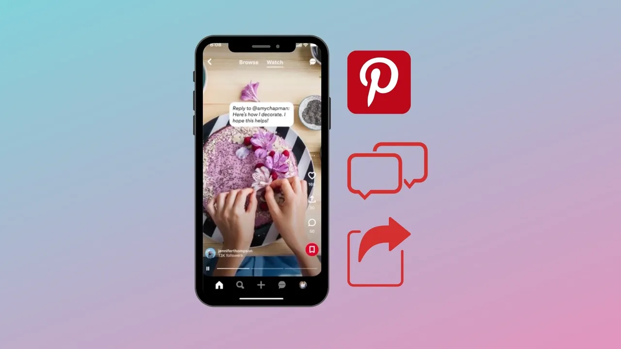 Pinterest Introduces Feature to Respond to Comments with an Idea Pin.