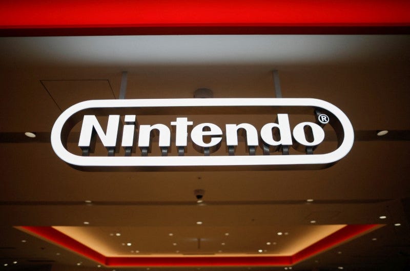 Nintendo's stock rises amid reports of a potential stake increase by a Saudi investment fund.