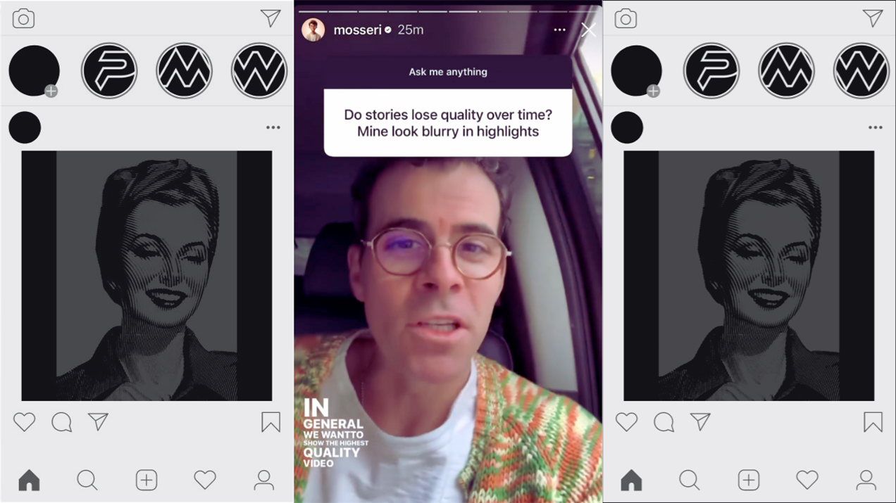 Instagram has reduced the video quality for clips that receive fewer views.