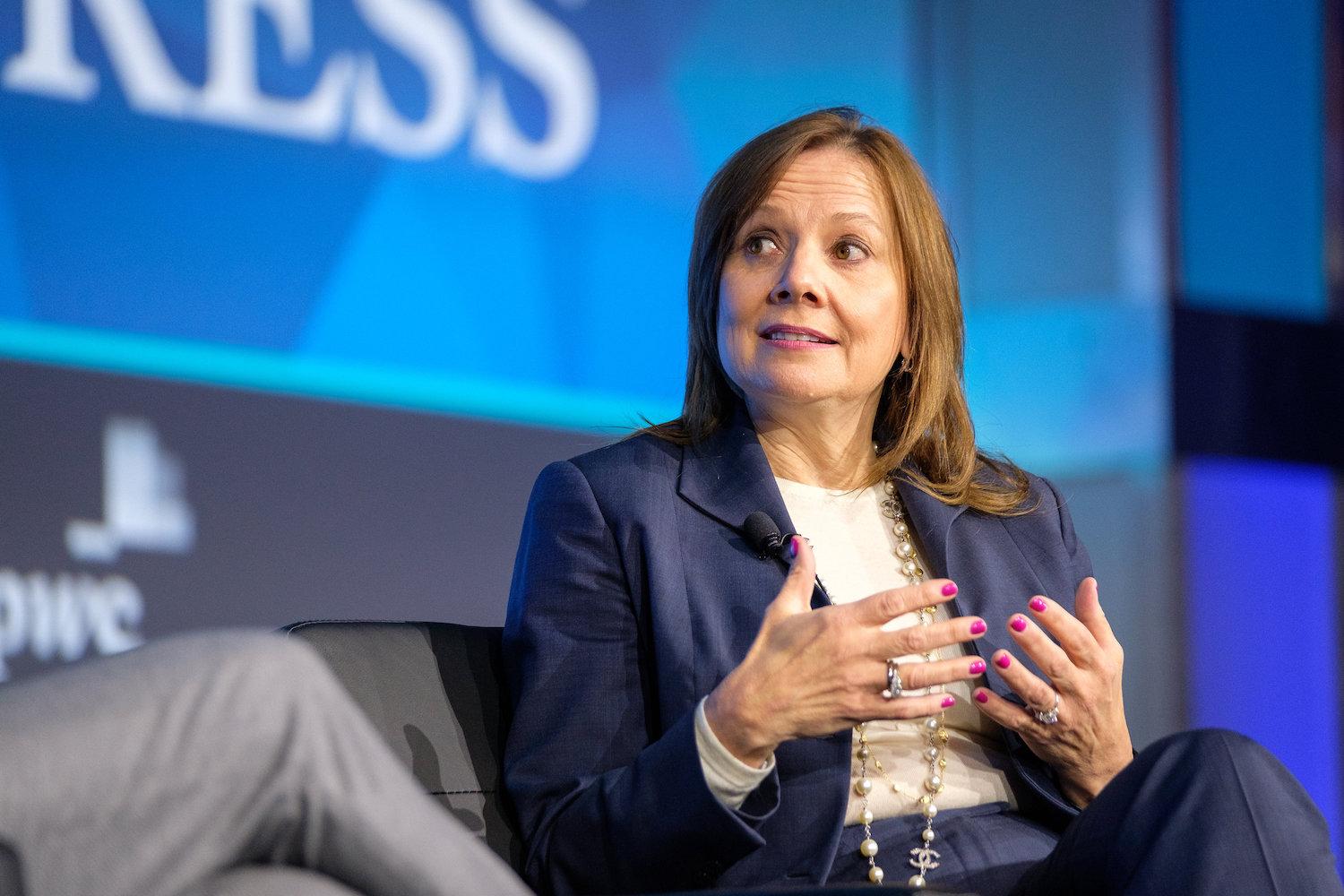 GM CEO Mary Barra discusses the politics of EVs, the future of autonomous vehicles, and shifting away from reliance on China.