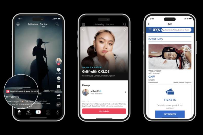 TikTok Reveals Partnership with CTS Eventim for Ticket Sales