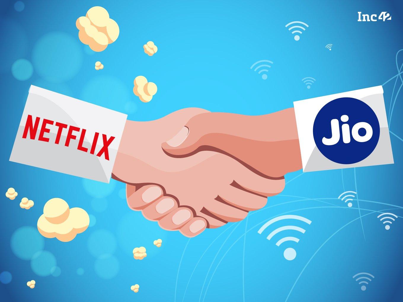 Netflix has signed a deal with Ambani's Jio to enhance its presence in India.