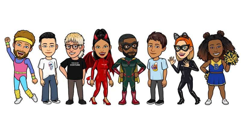 Snapchat Introduces New Lenses and Bitmoji Features for Halloween.