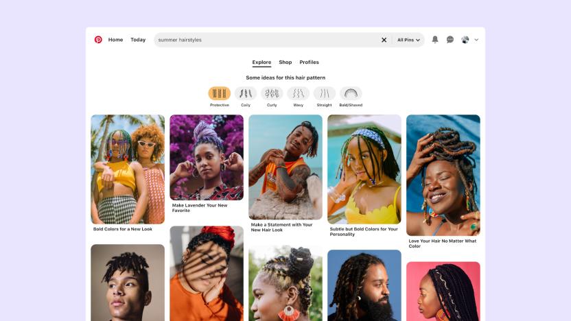 Pinterest Introduces 'Hair Pattern Search' Feature to Enhance Inclusion and Usability in the App.