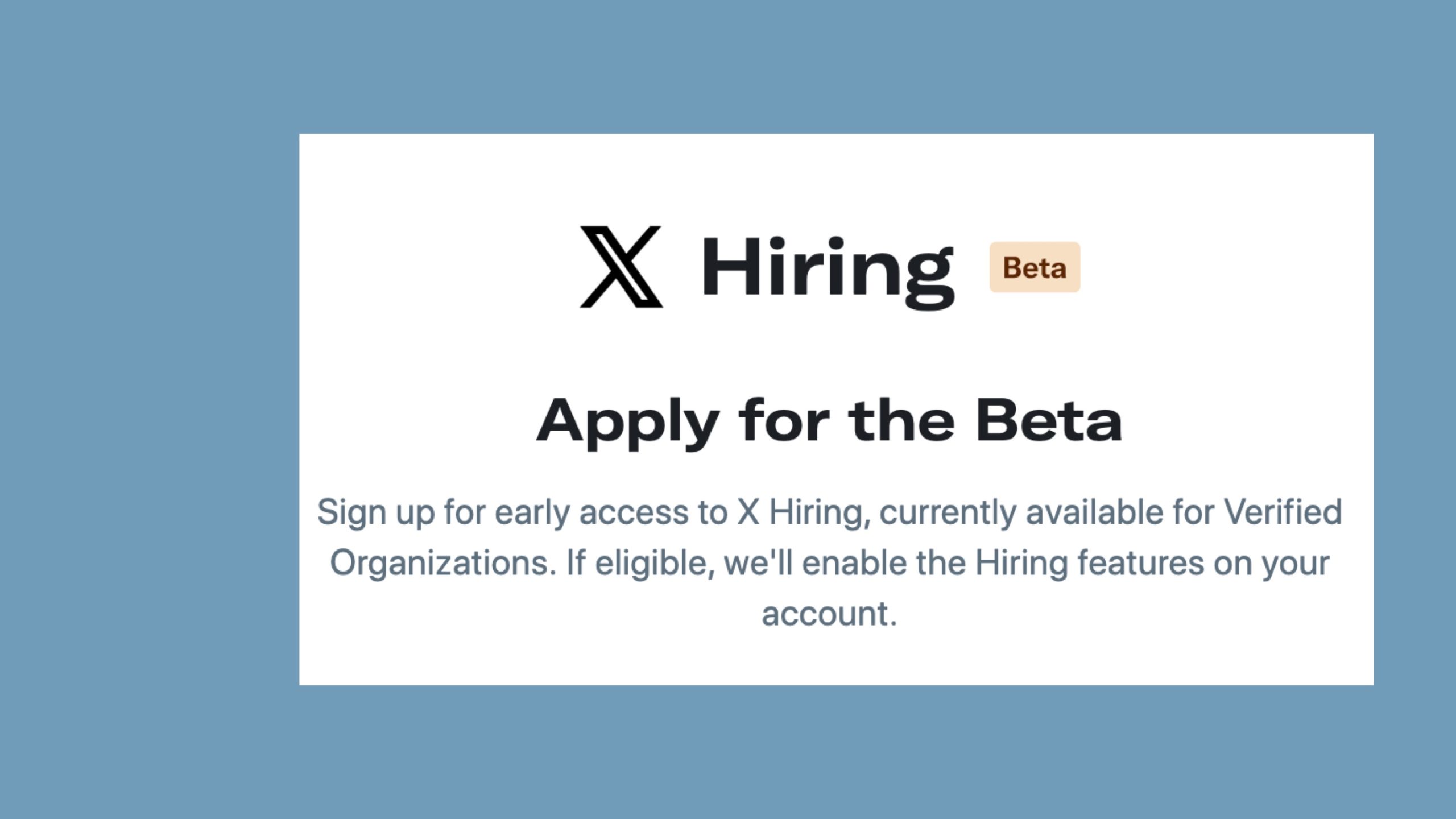 X Announces That There Are Now Over 1 Million Open Job Listings Available on the App.