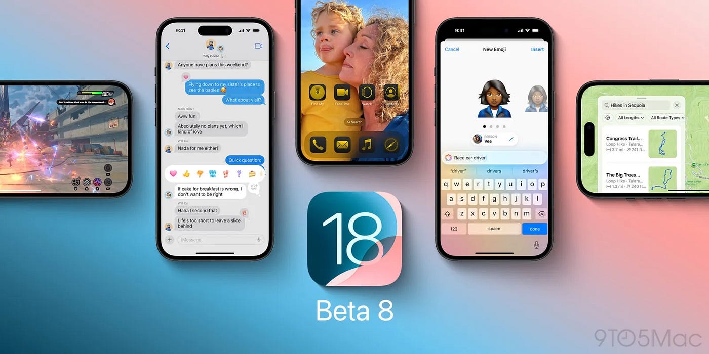 Apple Releases iOS 18.2 Public Beta with New AI Features, Though Some Remain Waitlisted.