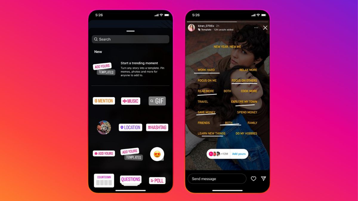 Instagram introduces new ways to boost engagement on Stories with custom ‘Add Yours’ templates.