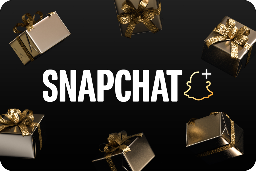 Snapchat Introduces Snapchat+ Gift Cards in Retail Stores.