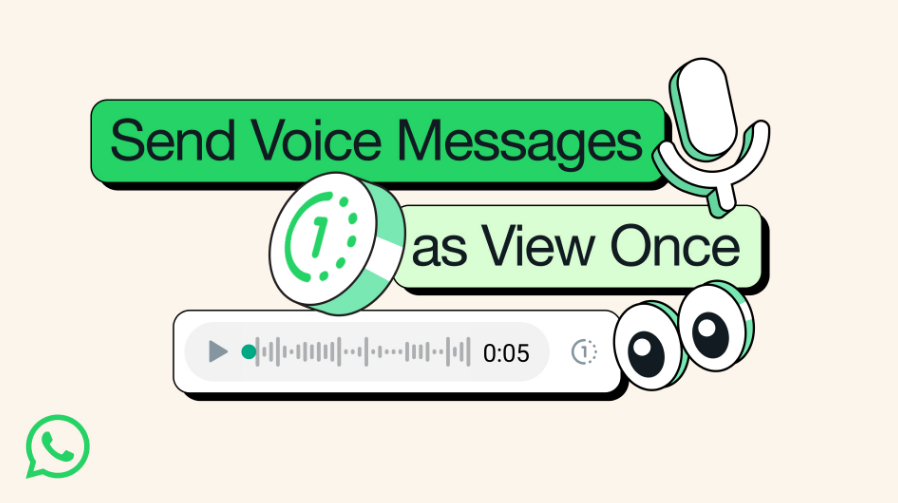 WhatsApp now supports disappearing voice messages.