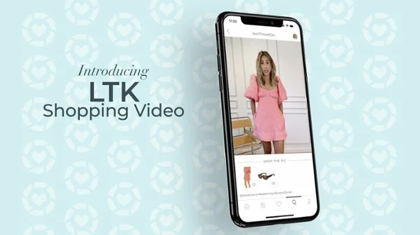 TikTok is integrating with the influencer shopping app LTK, as shown in recent videos.