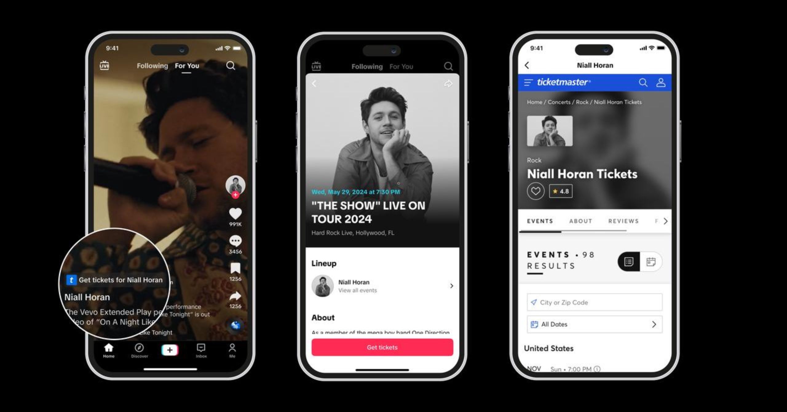 TikTok Expands Concert Ticket Sales Through In-Stream Feature in Partnership with Ticketmaster