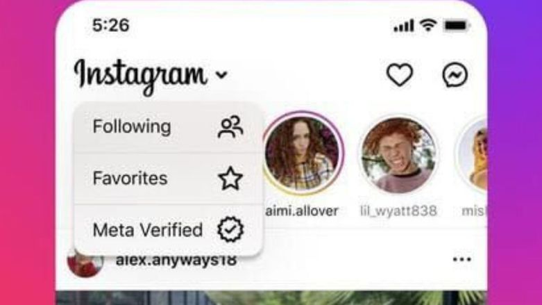 Instagram is testing a dedicated feed for posts from verified users.