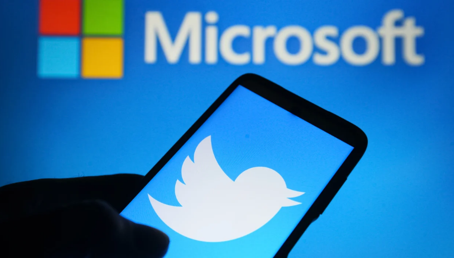 Microsoft delivers a blow to Twitter.