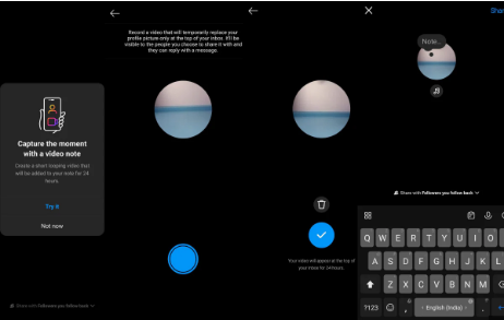 Instagram Introduces Looping Video Clips in Notes