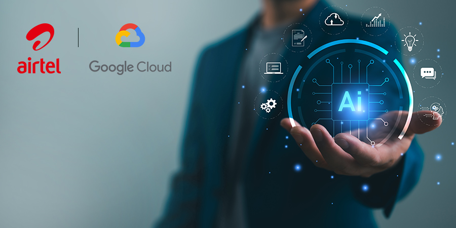 Google has partnered with Airtel to provide cloud and GenAI products to Indian businesses.