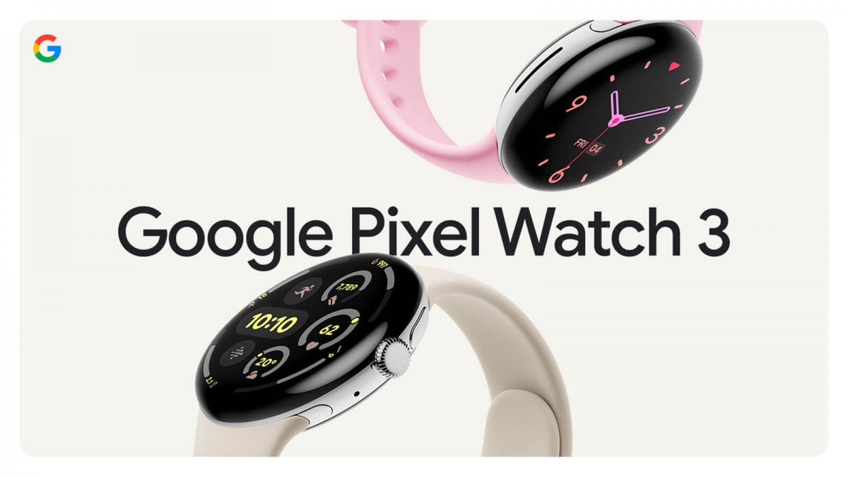 Google’s Pixel Watch 3 is available in two sizes.