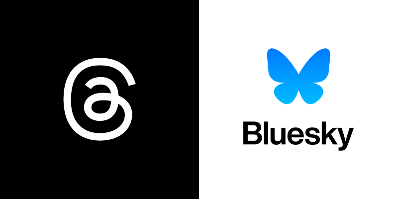 Bluesky surpasses 20 million users, bringing it closer to Instagram Threads in user base.