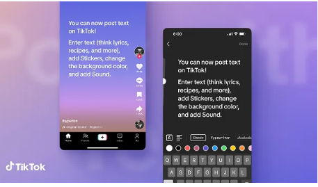 TikTok Introduces Text-Based Posts to Broaden Content Creation Options