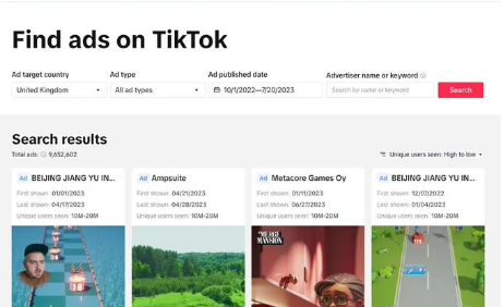 TikTok Introduces New Ads Library Tool for Campaigns in the EU