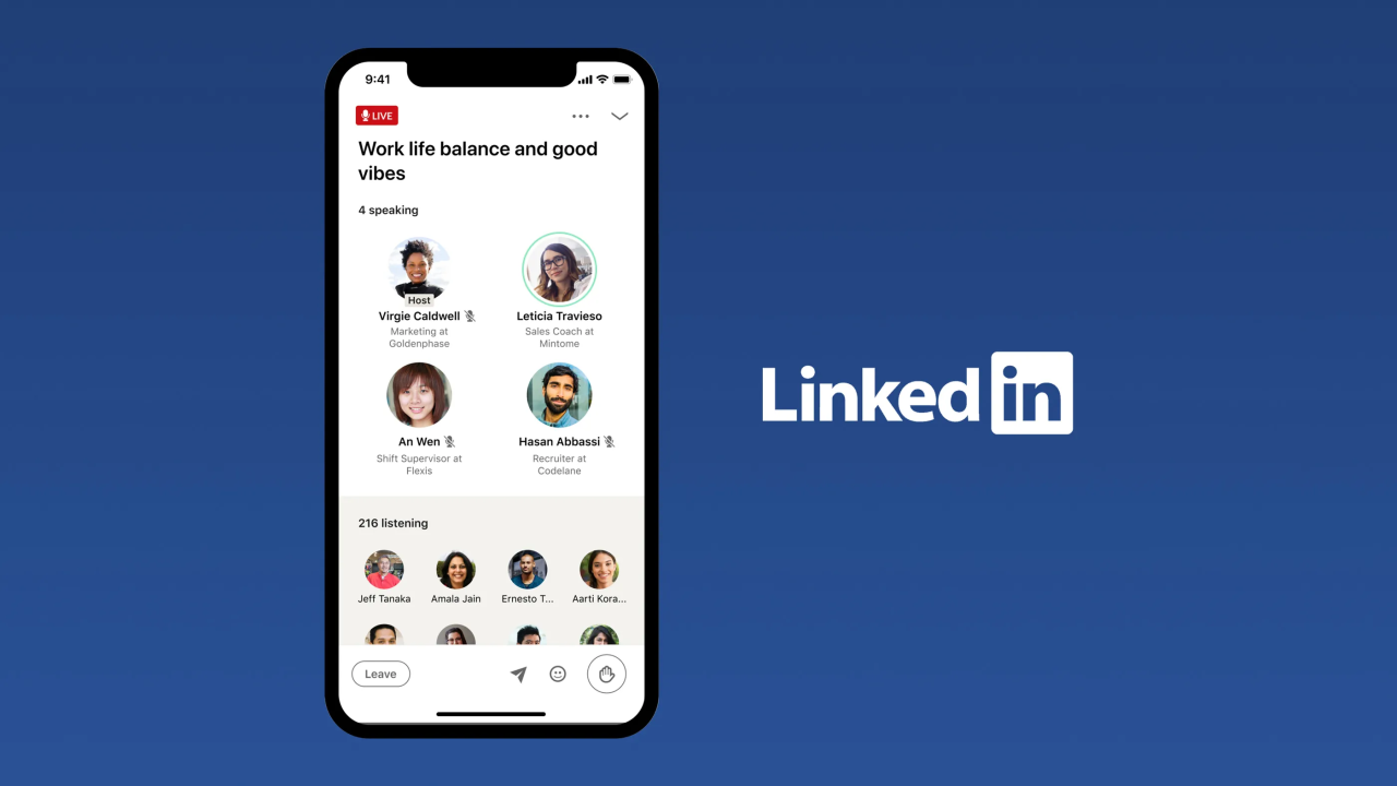 LinkedIn Discontinues Its Dedicated Live Audio Events Feature