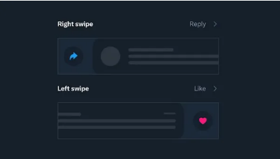 X Users Can Now Enable Side-Swiping for Likes and Replies in the Feed