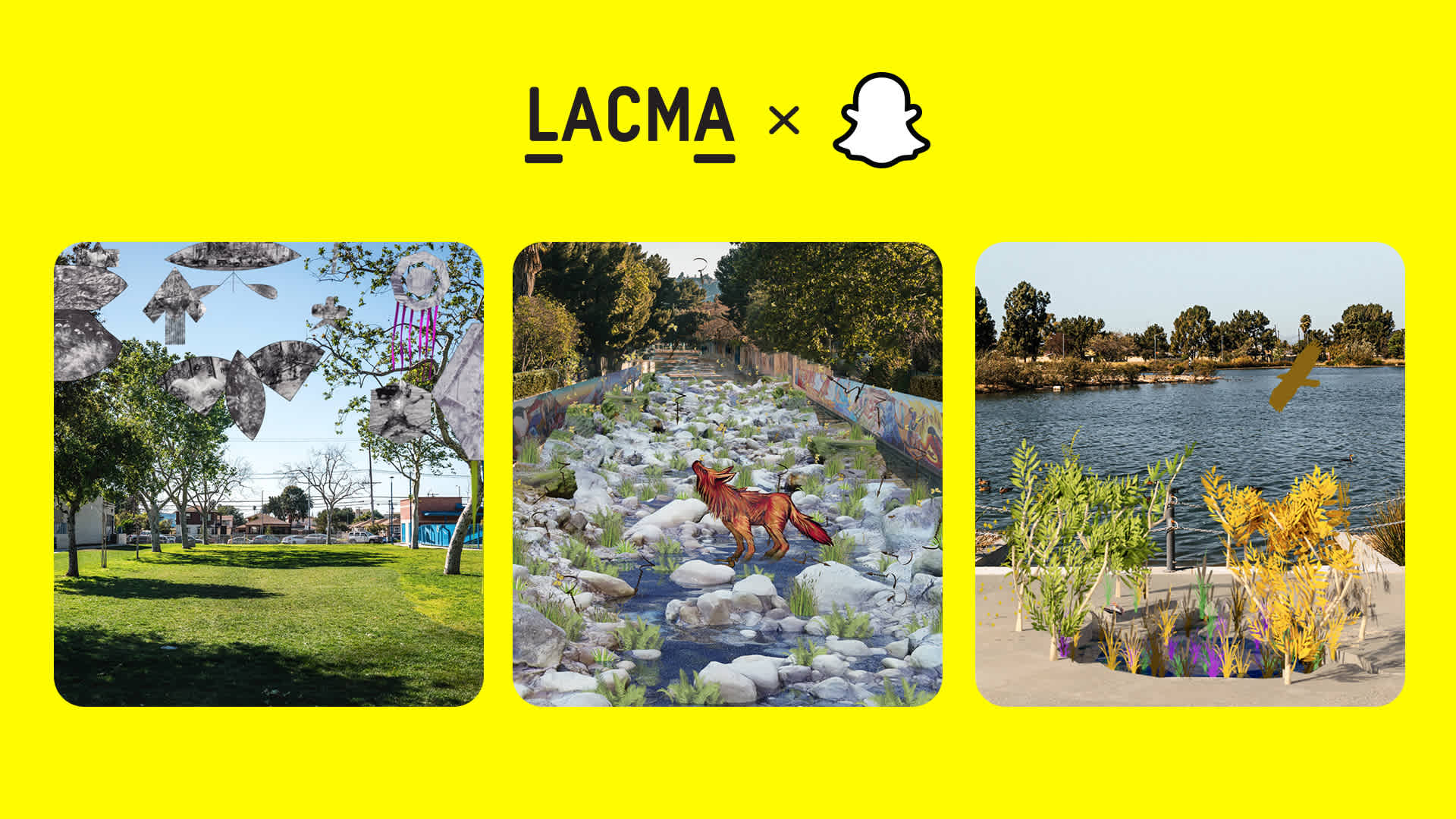 Snapchat Introduces a New AR Art Initiative Featuring Digital 'Monuments' Around Los Angeles