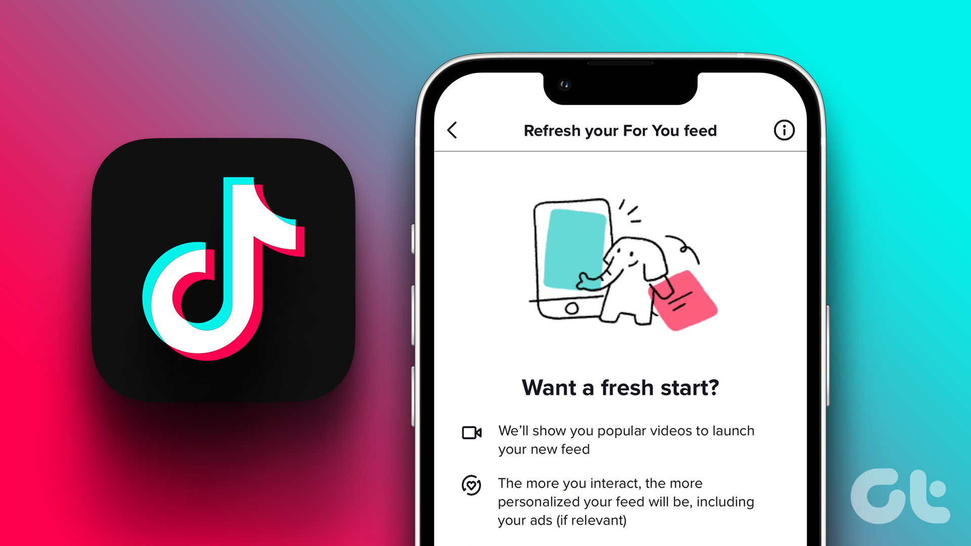 TikTok will now allow users to reset their algorithmic recommendations and start fresh in the app.