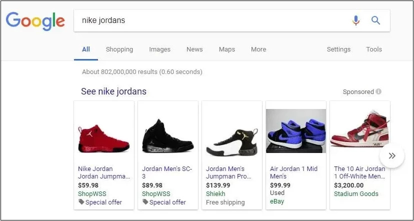 Google has introduced new shopping ads on Google Images.