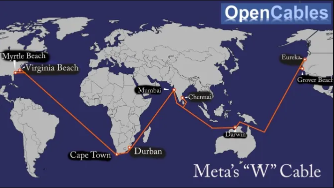 Sources reveal that Meta plans to construct a $10 billion subsea cable connecting regions worldwide.